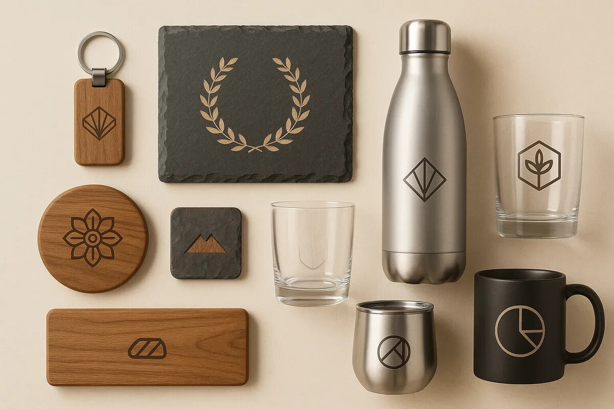 Geschenke mit Logo