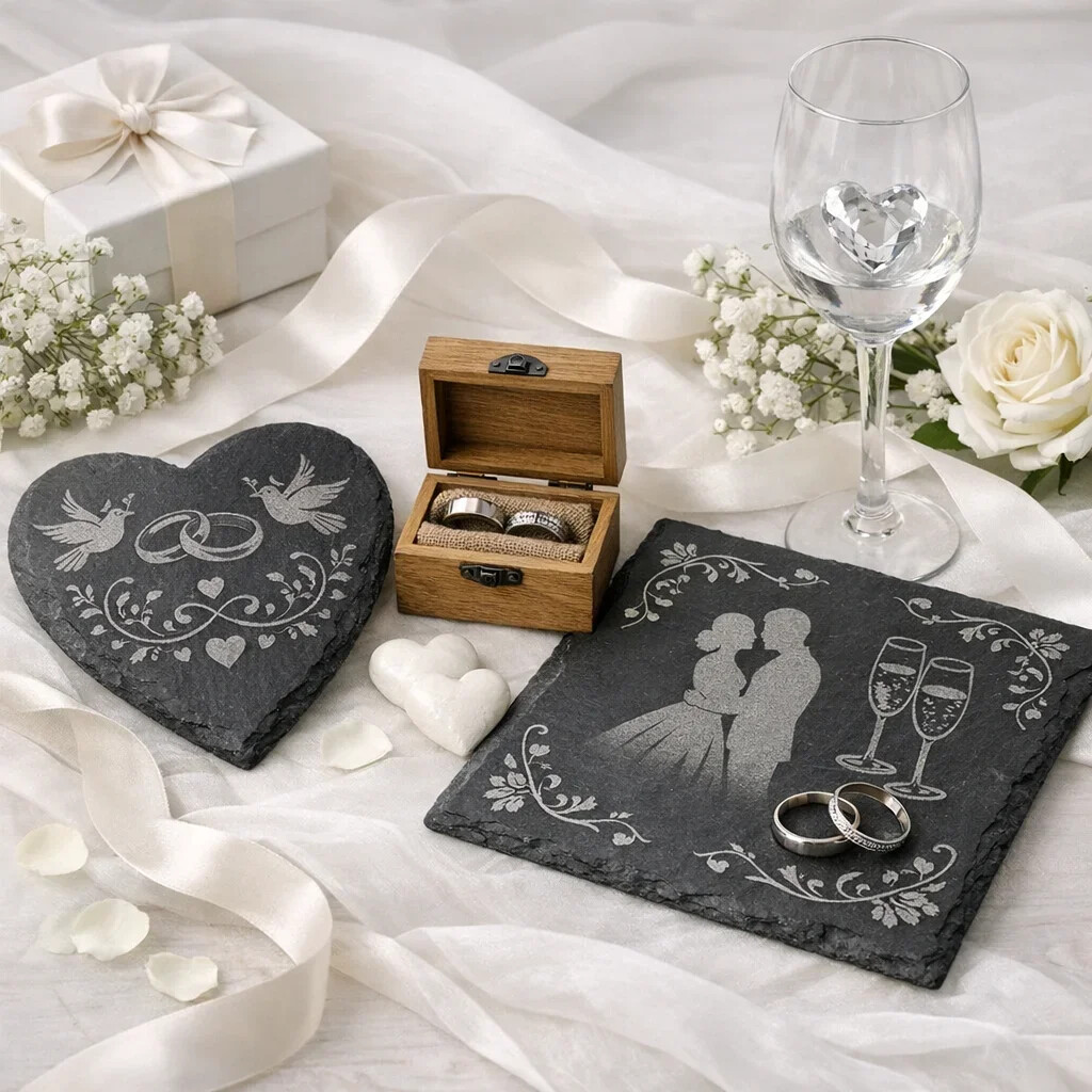 Schiefer für Hochzeit